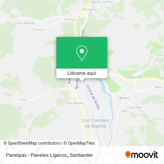 Mapa Panelpac - Paneles Ligeros,