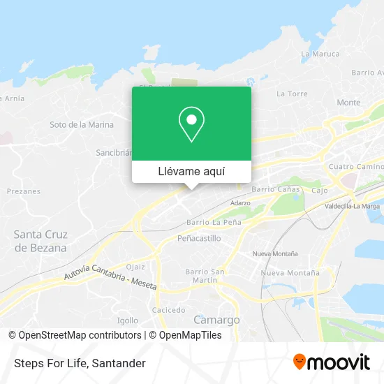 Mapa Steps For Life