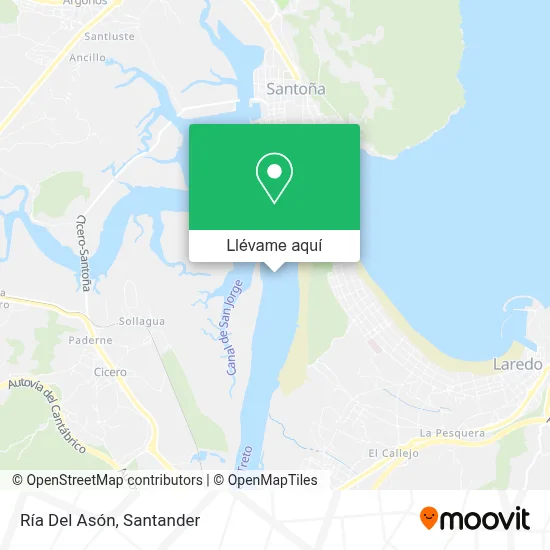 Mapa Ría Del Asón