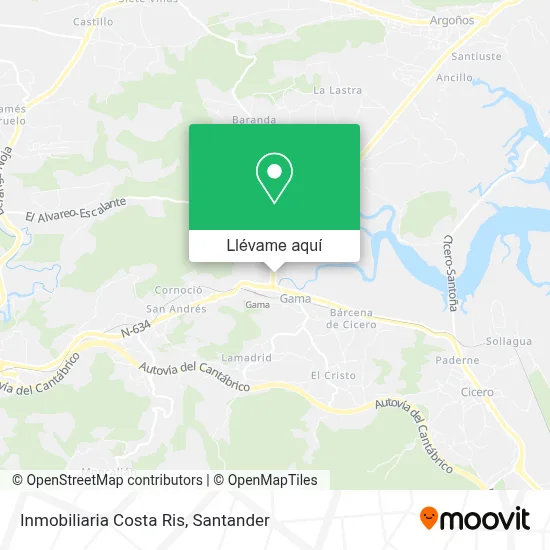 Mapa Inmobiliaria Costa Ris