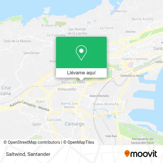 Mapa Saltwind