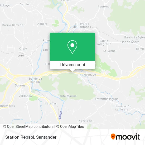 Mapa Station Repsol