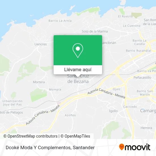 Mapa Dcoké Moda Y Complementos