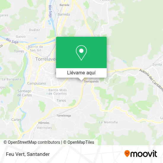Mapa Feu Vert