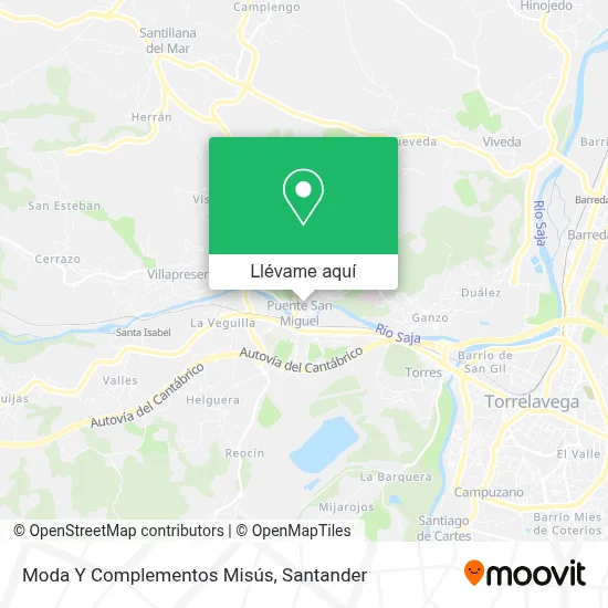 Mapa Moda Y Complementos Misús
