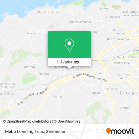 Mapa Mabe Learning Trips