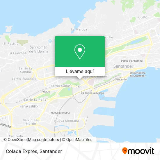 Mapa Colada Expres