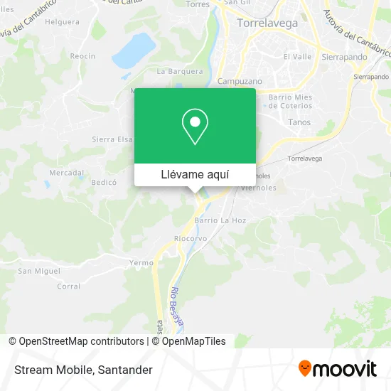 Mapa Stream Mobile