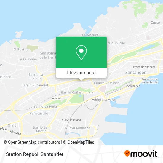 Mapa Station Repsol