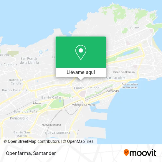 Mapa Openfarma