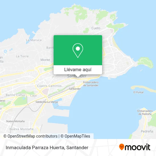 Mapa Inmaculada Parraza Huerta
