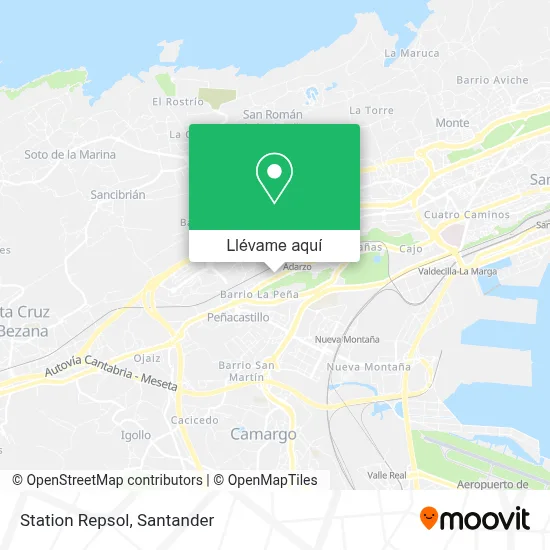 Mapa Station Repsol