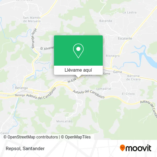 Mapa Repsol