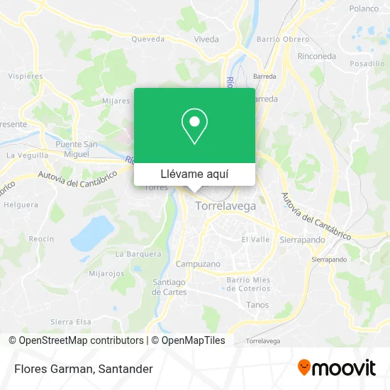 Mapa Flores Garman