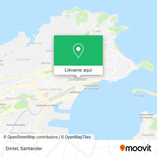 Mapa Dintel
