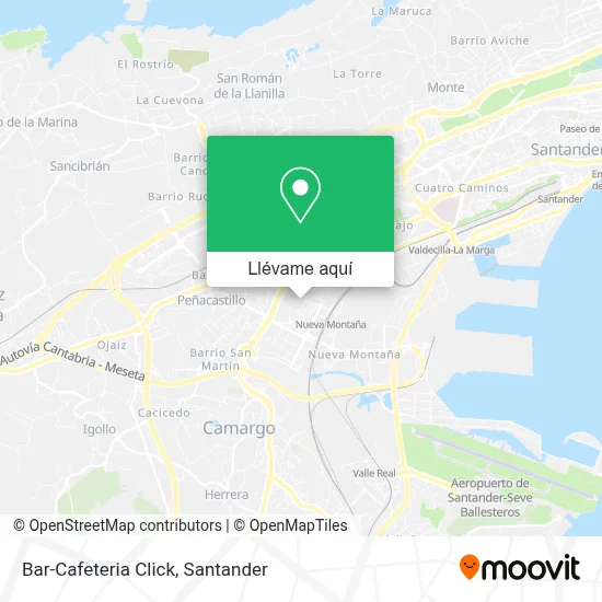 Mapa Bar-Cafeteria Click