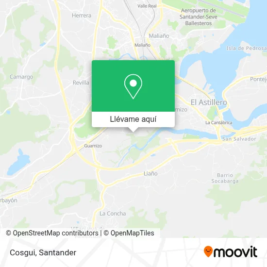 Mapa Cosgui
