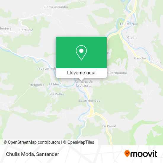 Mapa Chulis Moda