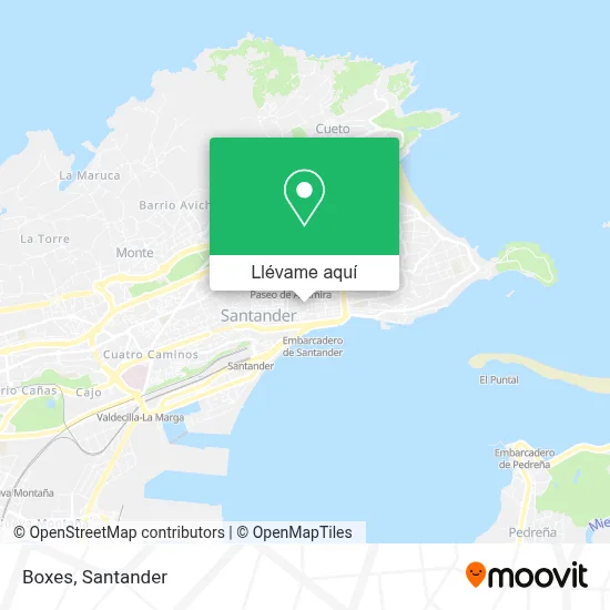 Mapa Boxes