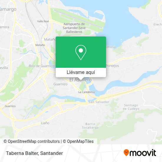 Mapa Taberna Balter