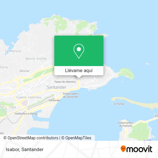 Mapa Isabor