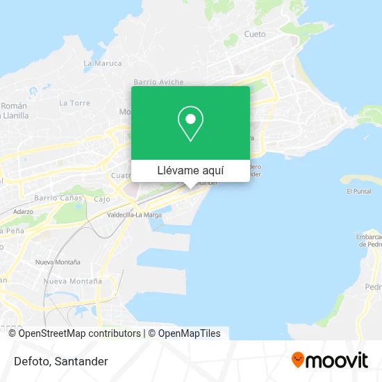 Mapa Defoto
