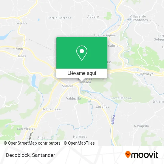 Mapa Decoblock