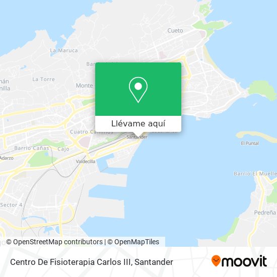 Mapa Centro De Fisioterapia Carlos III