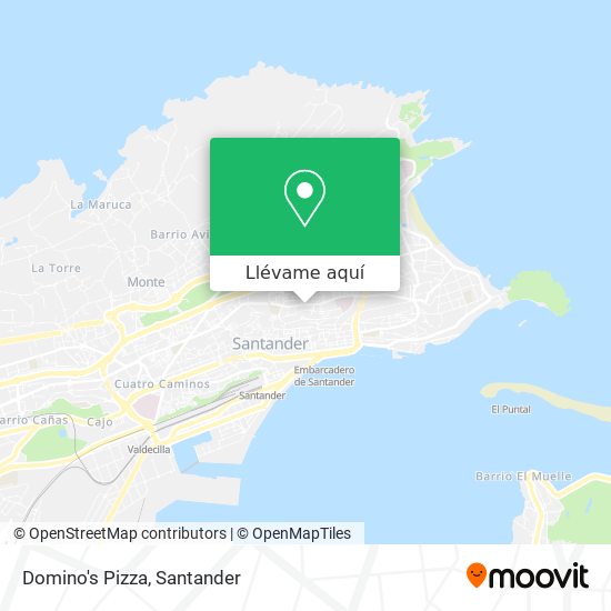 Mapa Domino's Pizza