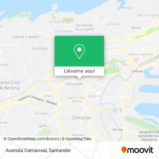 Mapa Avenida Camarreal