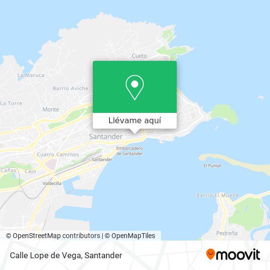 Mapa Calle Lope de Vega