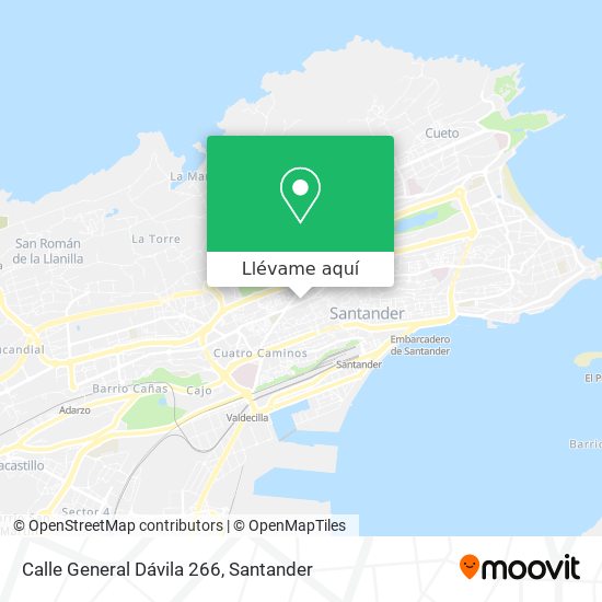 Mapa Calle General Dávila 266
