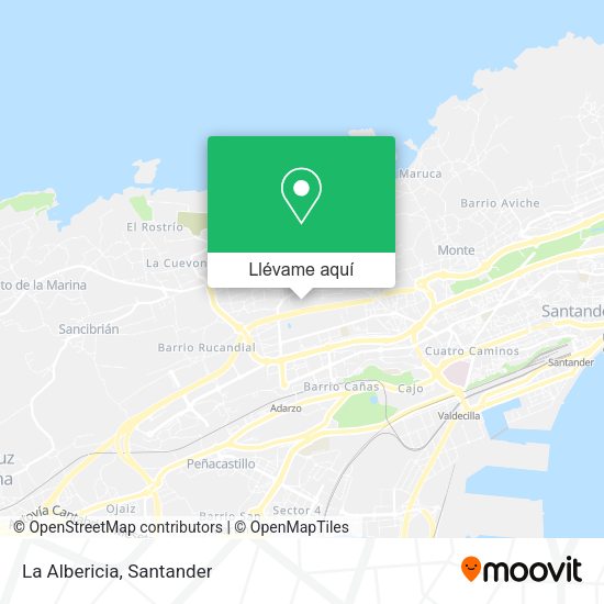 Mapa La Albericia