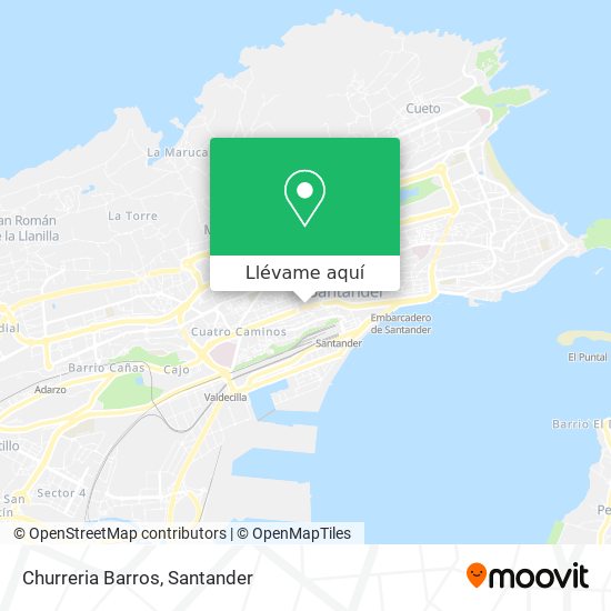 Mapa Churreria Barros