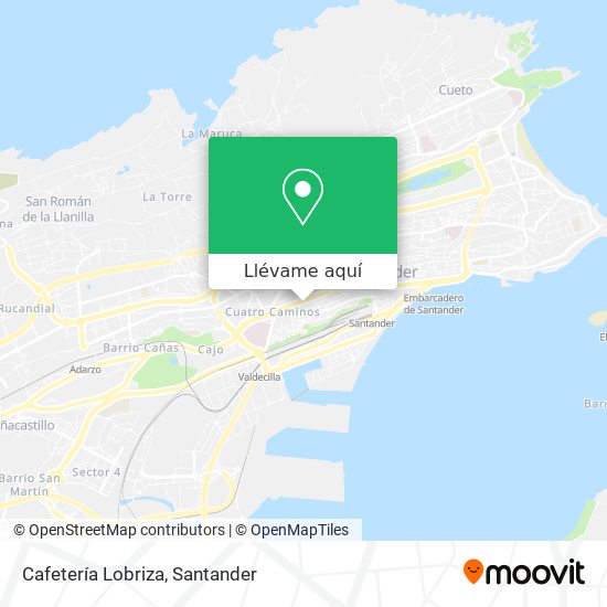 Mapa Cafetería Lobriza