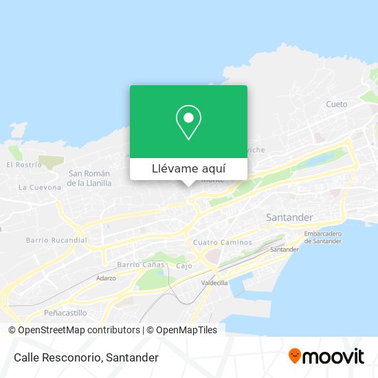 Mapa Calle Resconorio