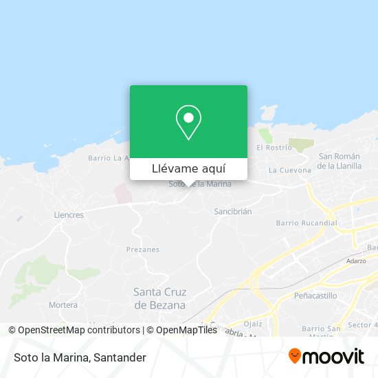 Mapa Soto la Marina