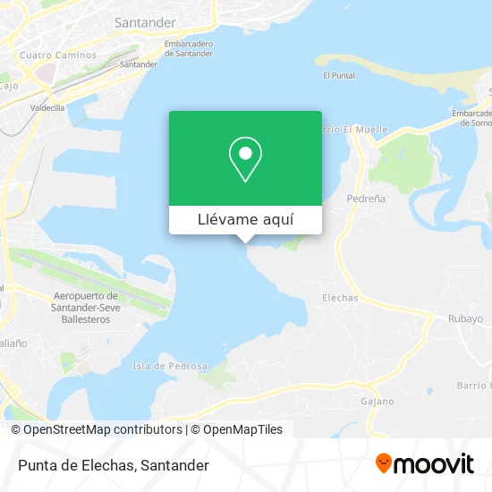 Mapa Punta de Elechas