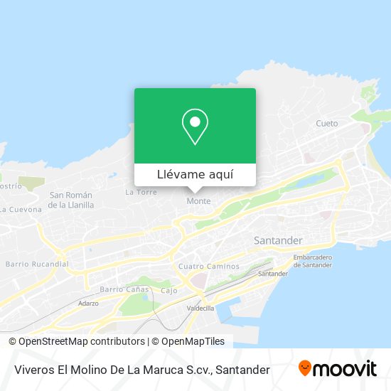 Mapa Viveros El Molino De La Maruca S.cv.