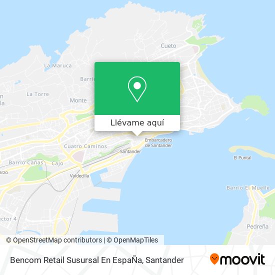Mapa Bencom Retail Susursal En EspaÑa