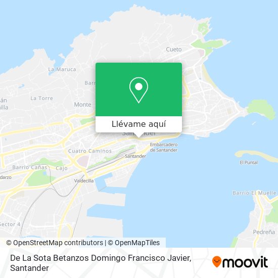 Mapa De La Sota Betanzos Domingo Francisco Javier