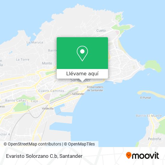 Mapa Evaristo Solorzano C.b