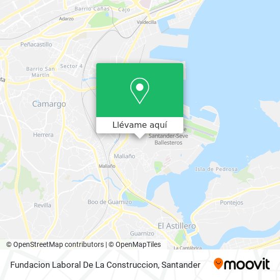 Mapa Fundacion Laboral De La Construccion