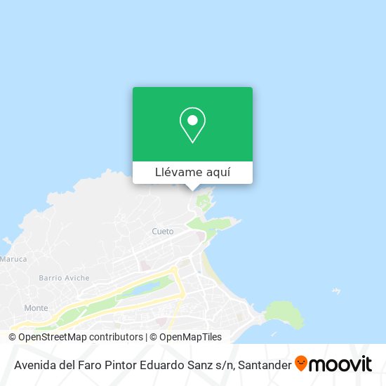 Mapa Avenida del Faro Pintor Eduardo Sanz s / n