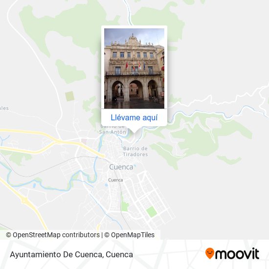 Mapa Ayuntamiento De Cuenca