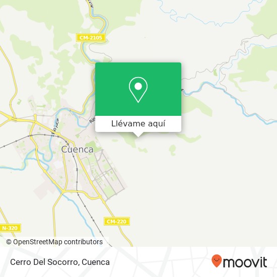 Mapa Cerro Del Socorro