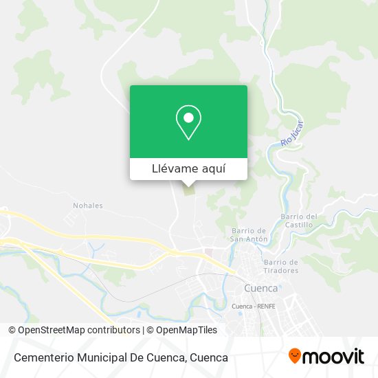 Mapa Cementerio Municipal De Cuenca