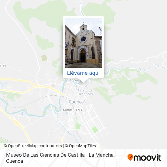 Mapa Museo De Las Ciencias De Castilla - La Mancha