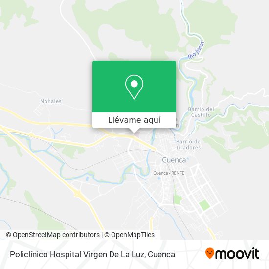 Mapa Policlínico Hospital Virgen De La Luz