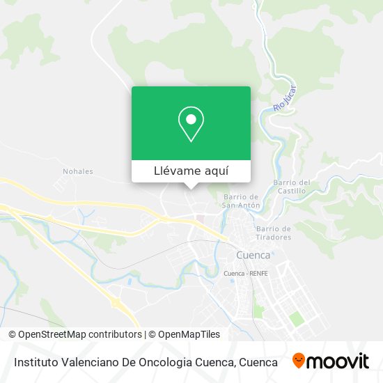 Mapa Instituto Valenciano De Oncologia Cuenca